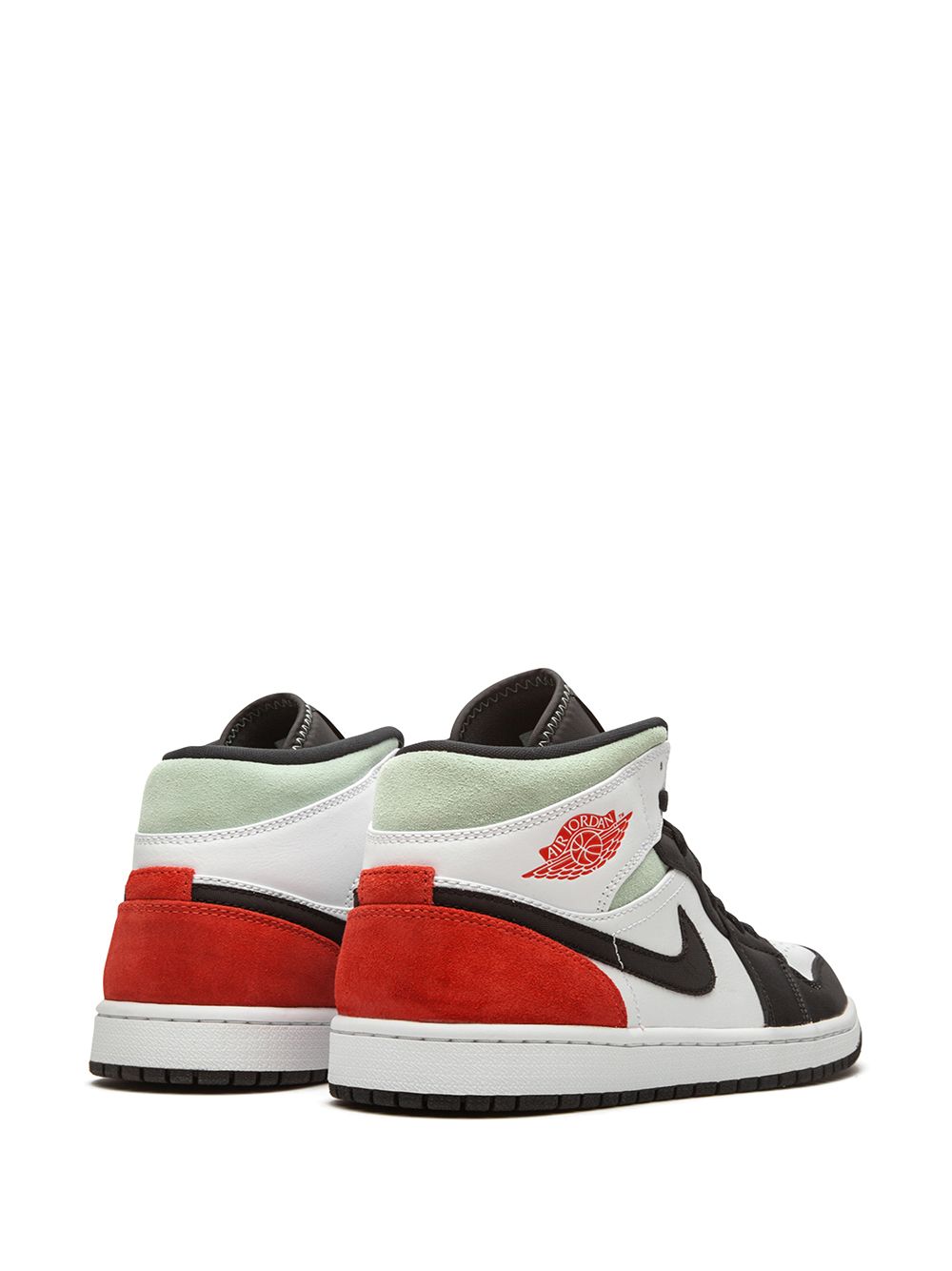 Nike Air Jordan 1 Mid SE "Red/Grey/Black Toe"