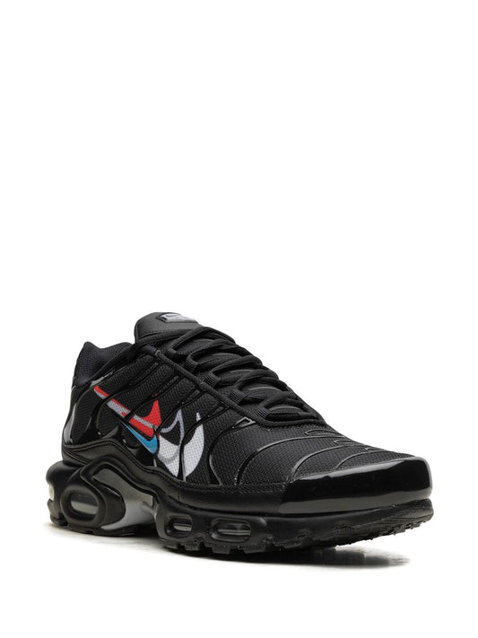 Nike Air Max Plus "Multi Swoosh Black/Bright Crimson"