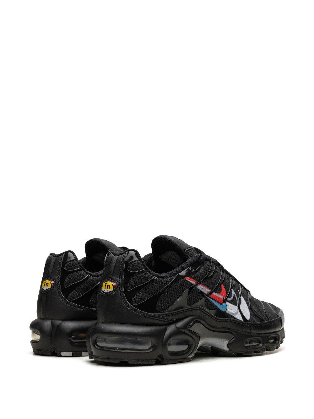 Nike Air Max Plus "Multi Swoosh Black/Bright Crimson"